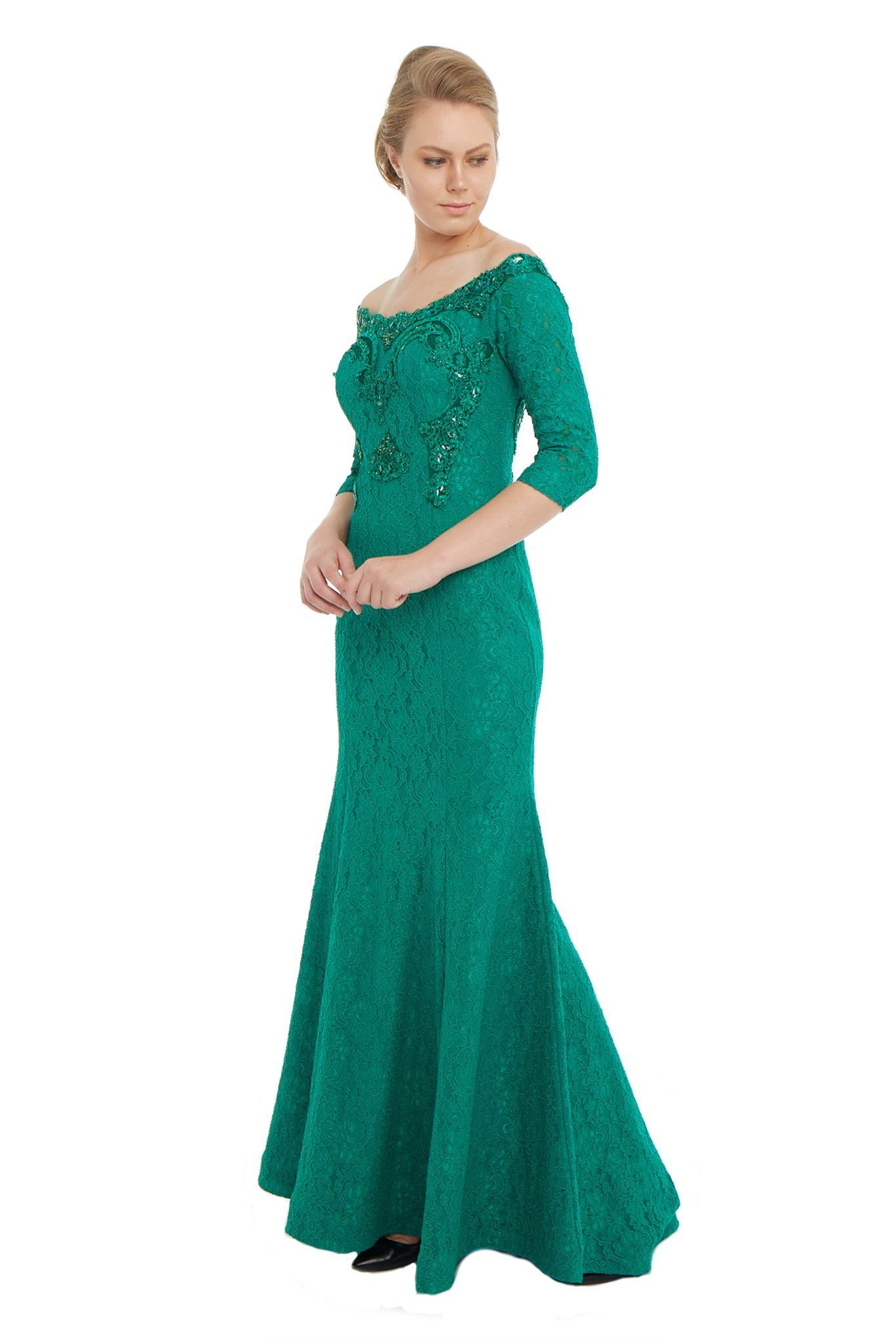 YESIL Balık Abiye Elbise - Image 2