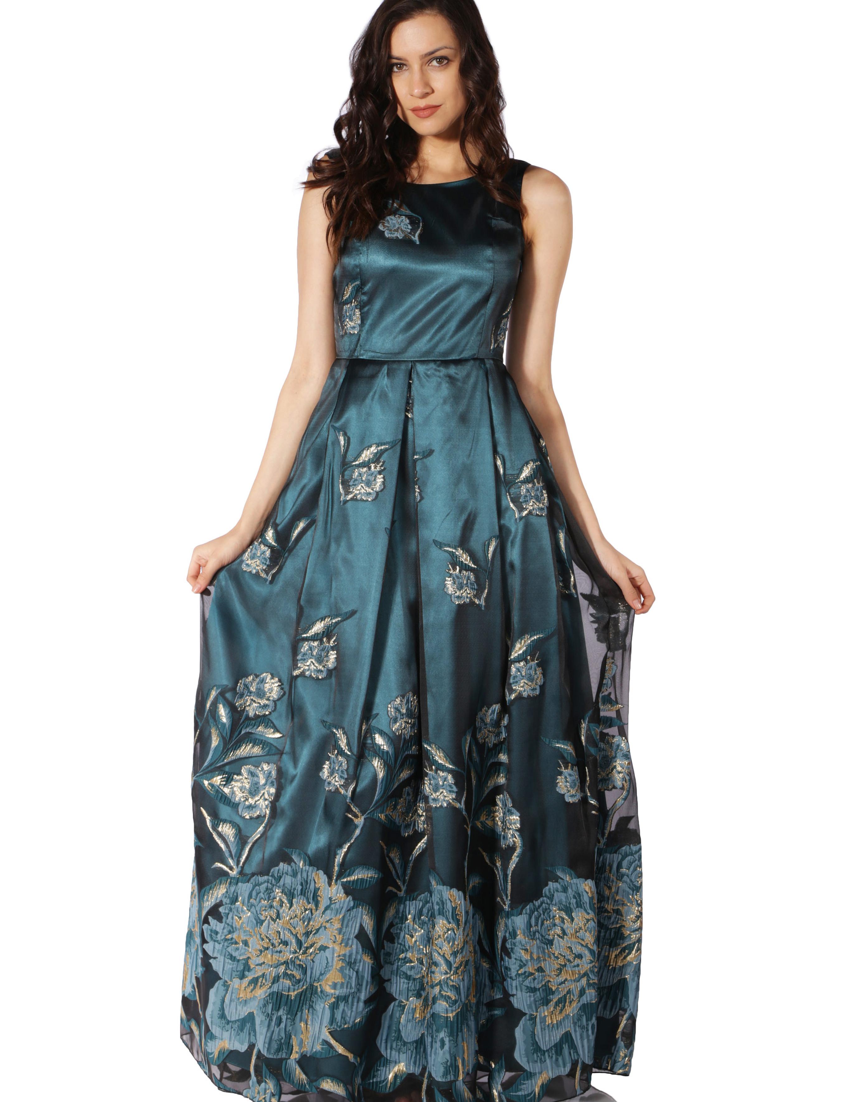 YESIL Uzun Abiye Elbise