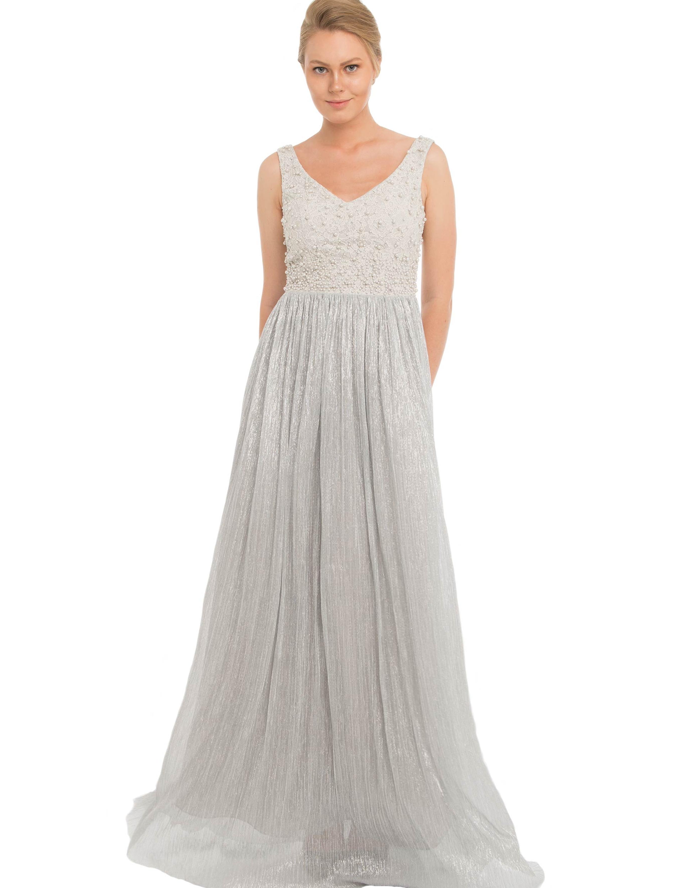 GRI Uzun Abiye Elbise