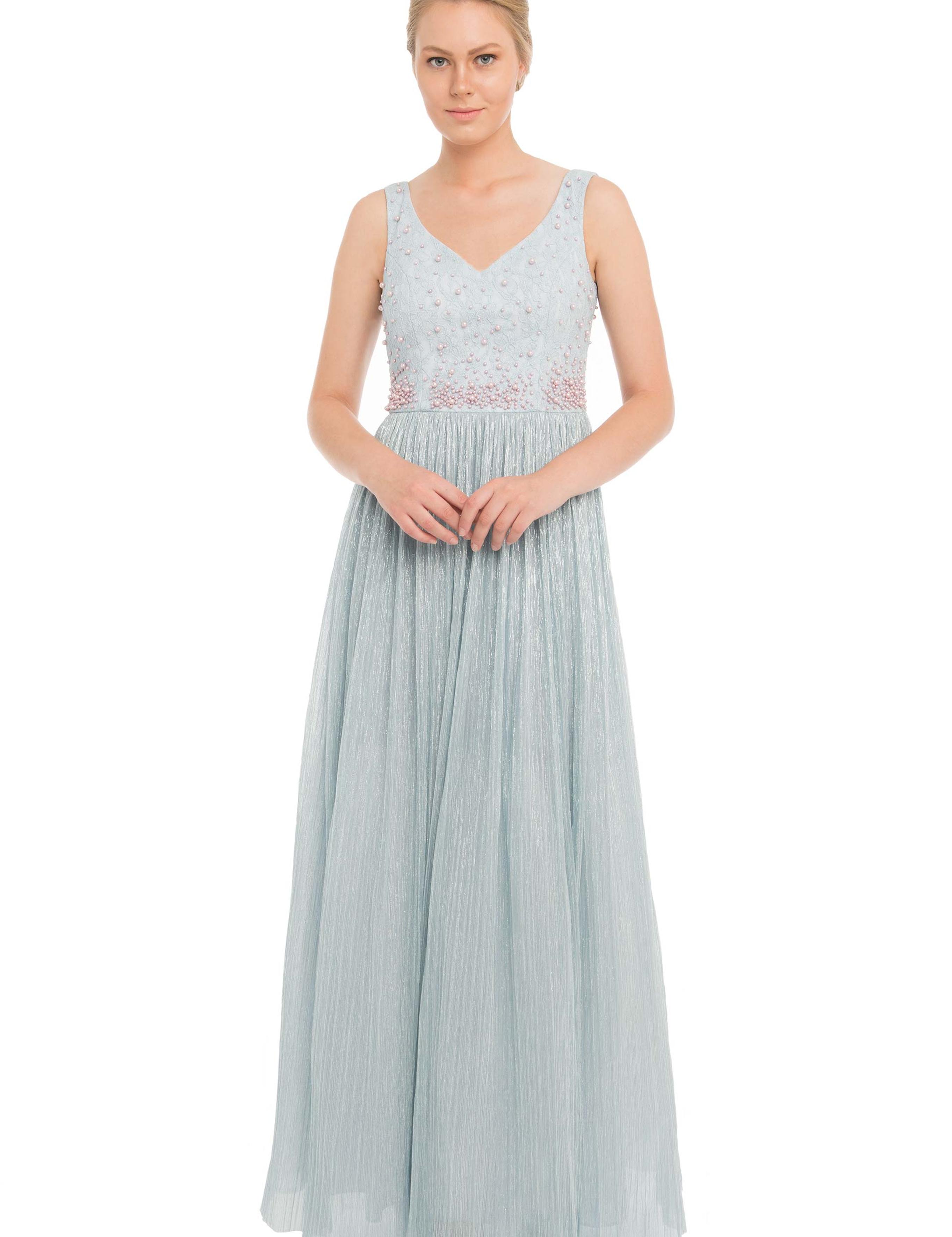 MAVI Uzun Abiye Elbise