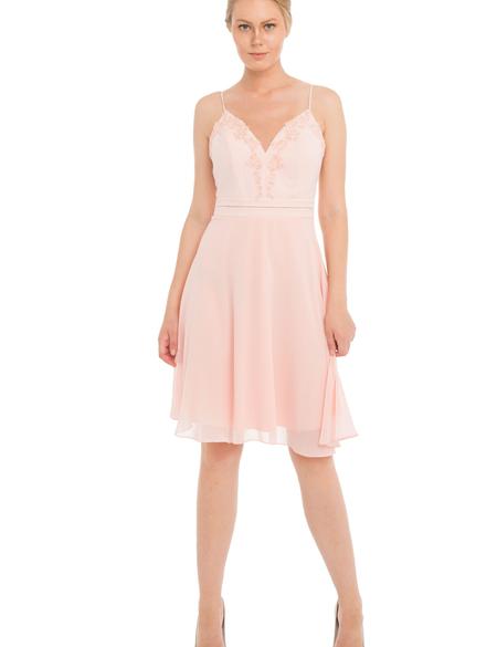 PEMBE Kısa Abiye Elbise - 50212760002