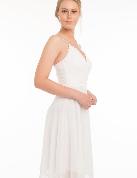 BEYAZ Kısa Abiye Elbise - 50212761001