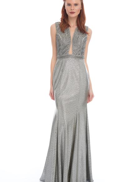 GRI Balık Abiye Elbise - 50212762002