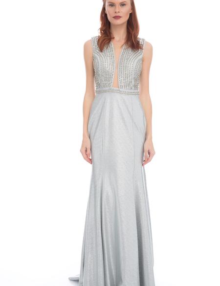 GRI Balık Abiye Elbise - 50212763001