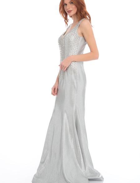 GRI Balık Abiye Elbise - 50212767001