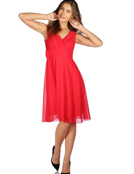 KIRMIZI Kısa Abiye Elbise - 50212771002