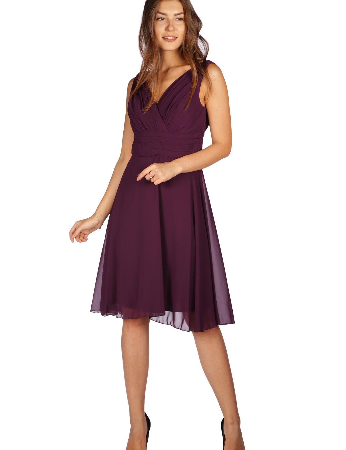 PEMBE Kısa Abiye Elbise