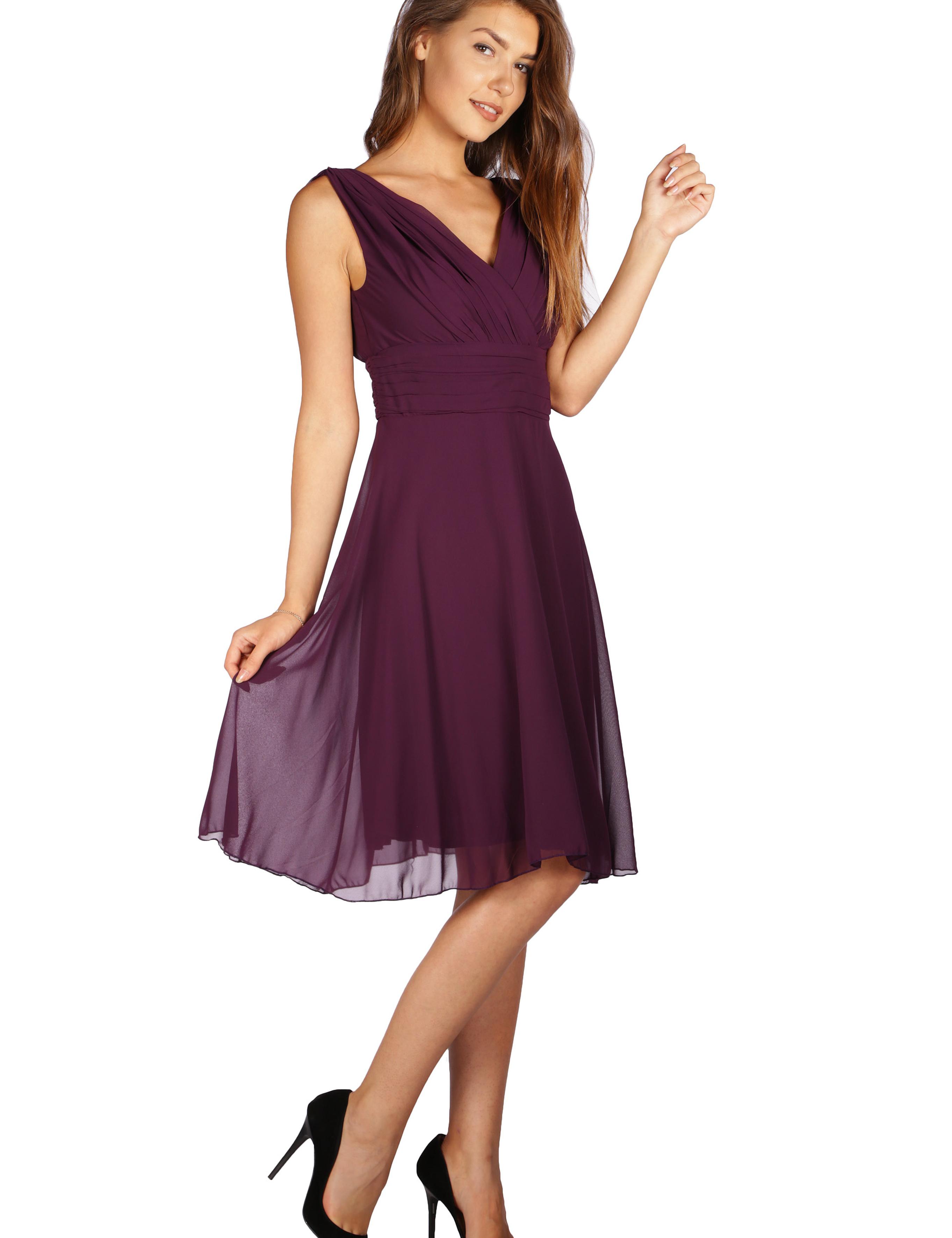 PEMBE Kısa Abiye Elbise