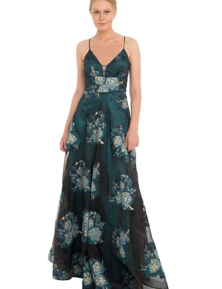 YESIL Uzun Abiye Elbise - 50212782001