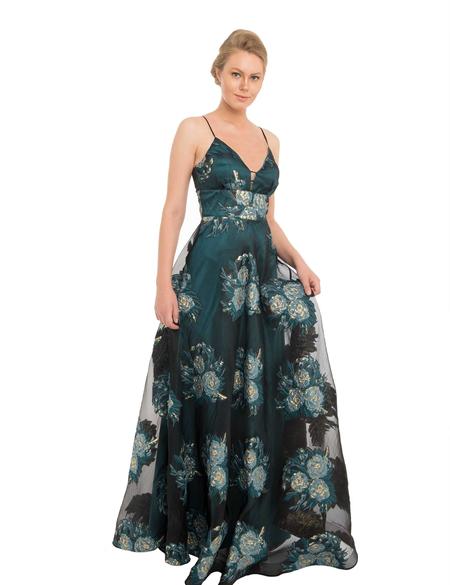 YESIL Uzun Abiye Elbise - 50212782001