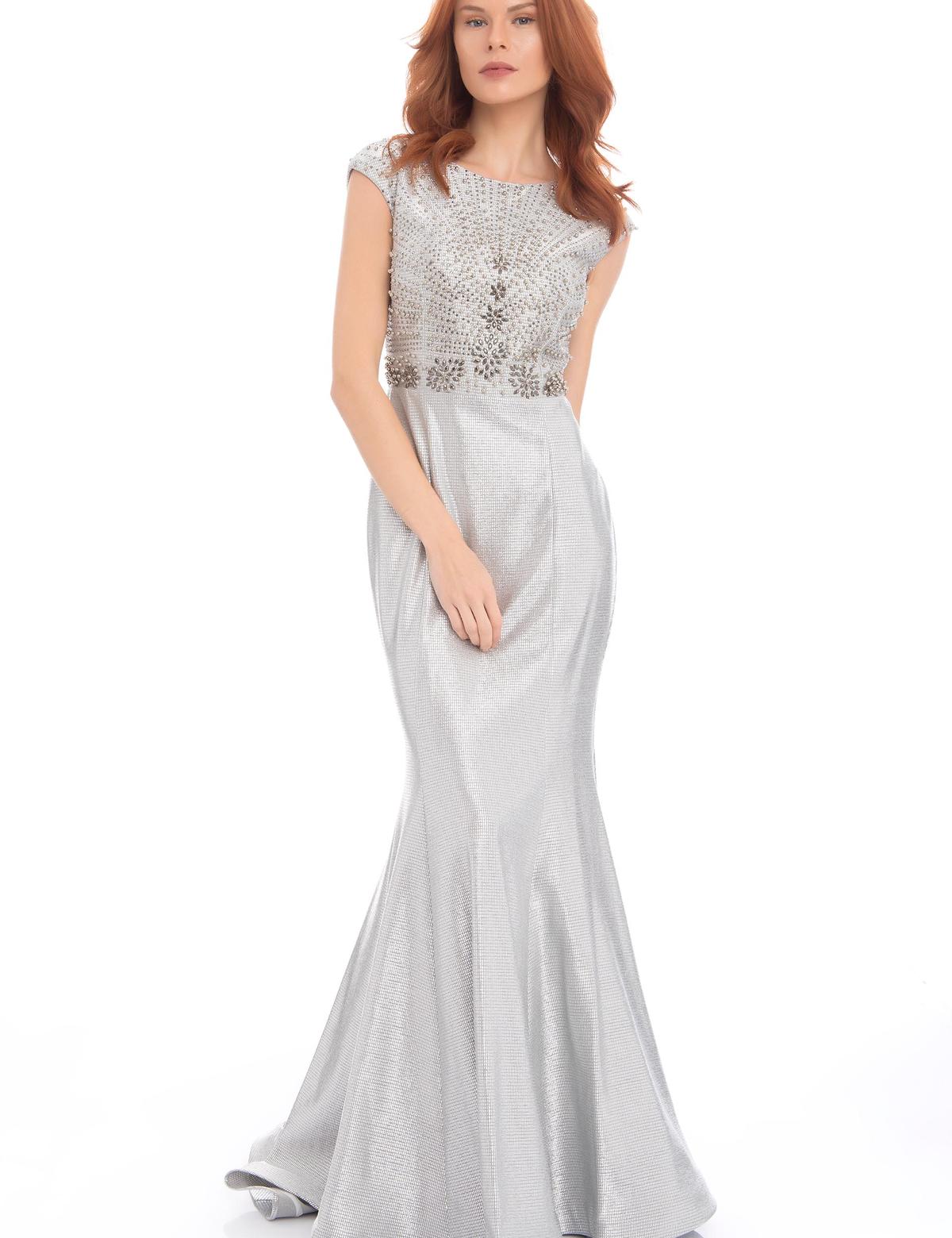 GRI Balık Abiye Elbise