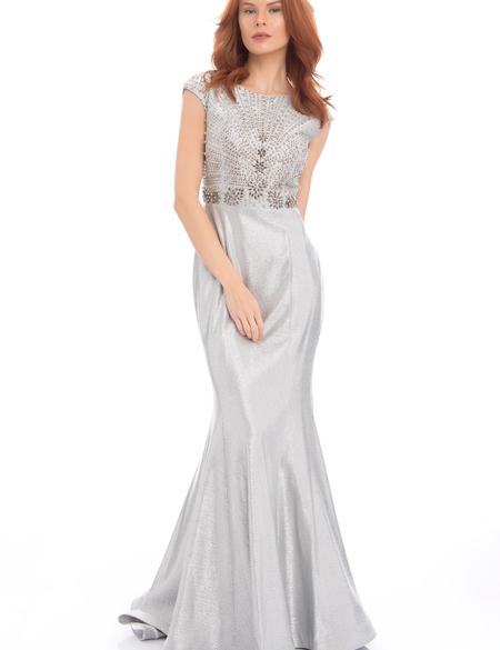 GRI Balık Abiye Elbise - 50212789002