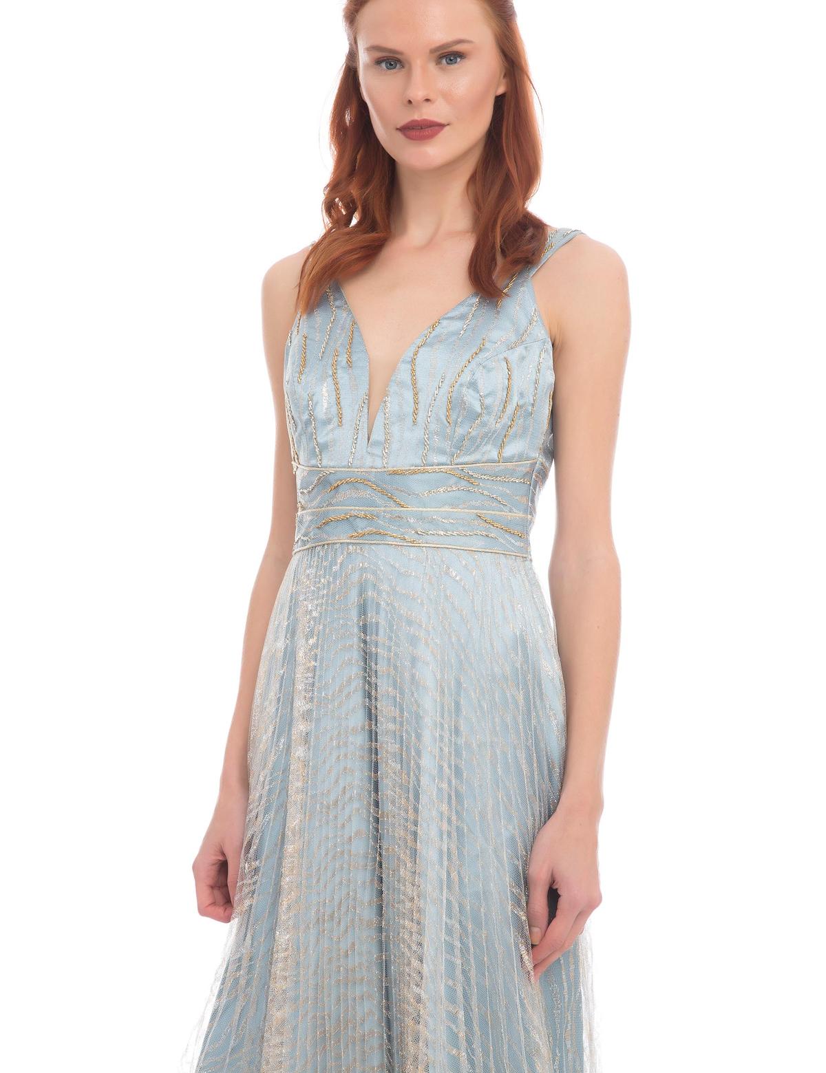 Kabarık Abiye Elbise - 50212795001