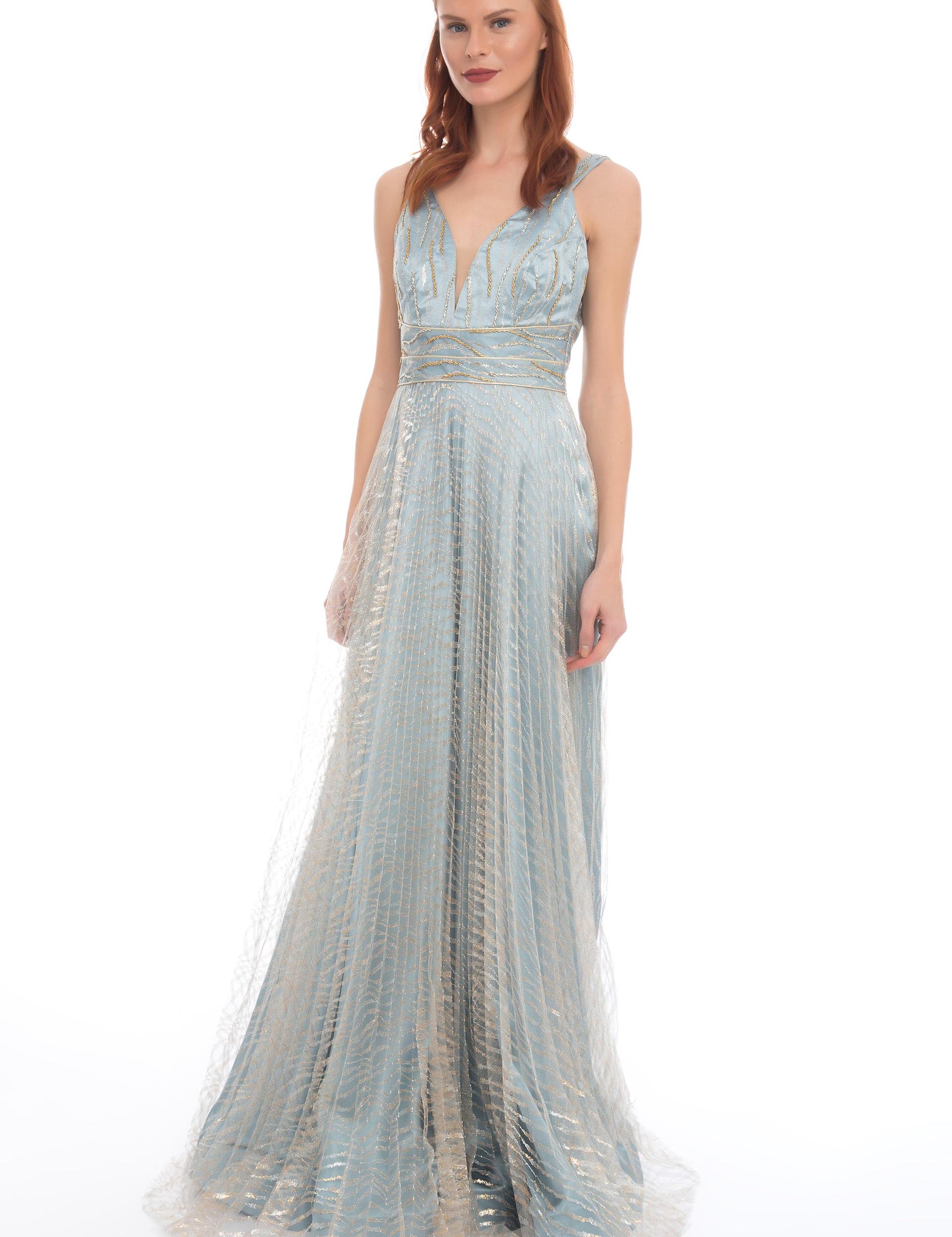 Kabarık Abiye Elbise