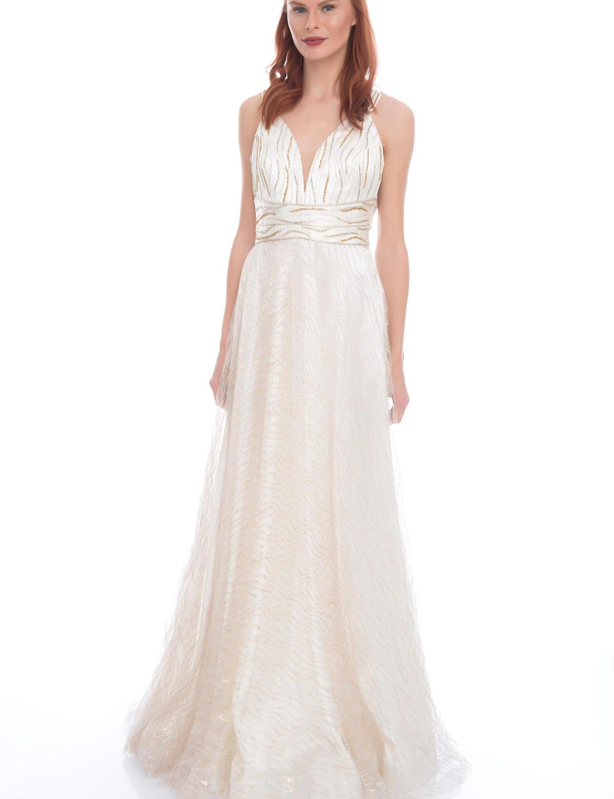 Kabarık Abiye Elbise