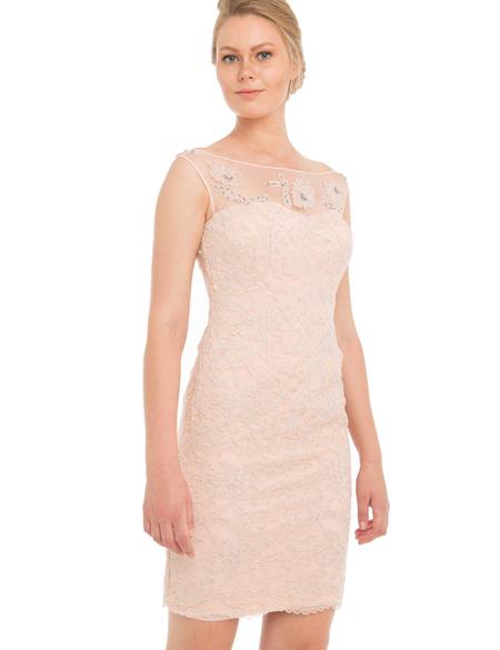 PEMBE Kısa Abiye Elbise - 50212802002