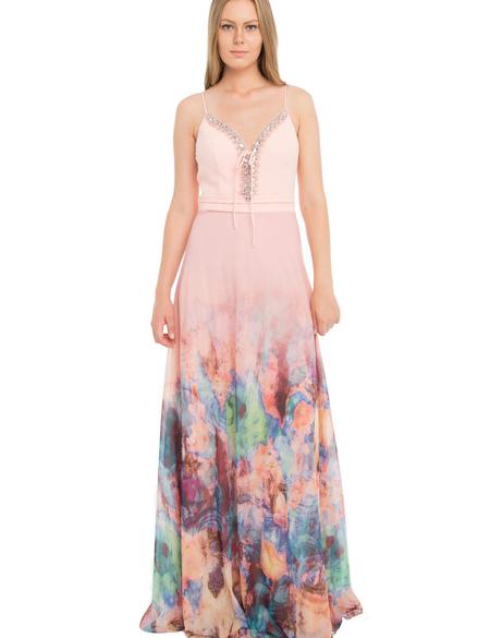 Uzun Abiye Elbise - 50212808002