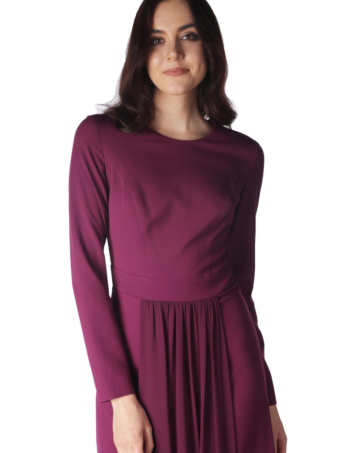 PEMBE Uzun Abiye Elbise - 50212820001