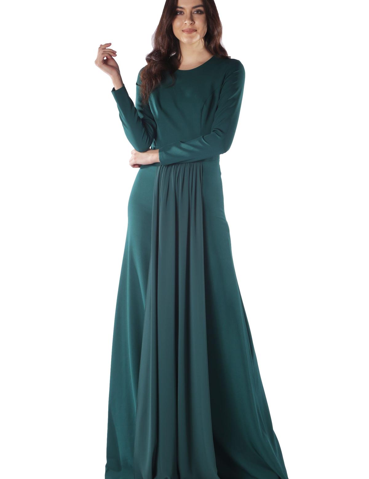 YESIL Uzun Abiye Elbise