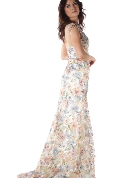 MULTICOLOR Balık Abiye Elbise - 50212831001