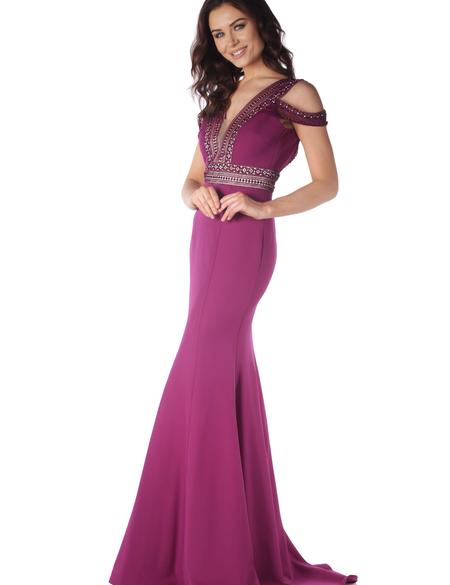 PEMBE Balık Abiye Elbise - 50212852001