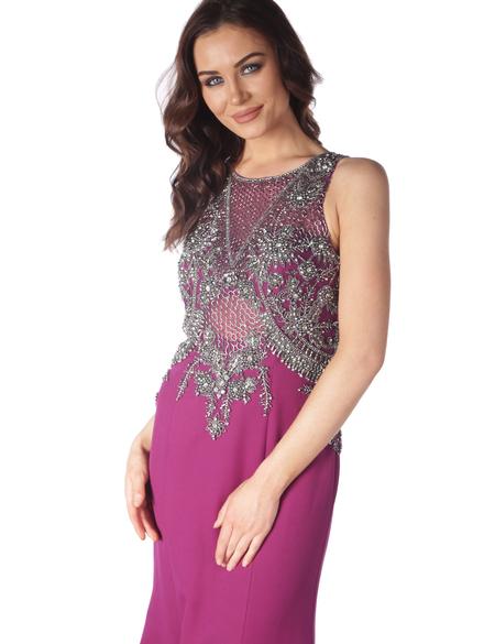 PEMBE Balık Abiye Elbise - 50212880002