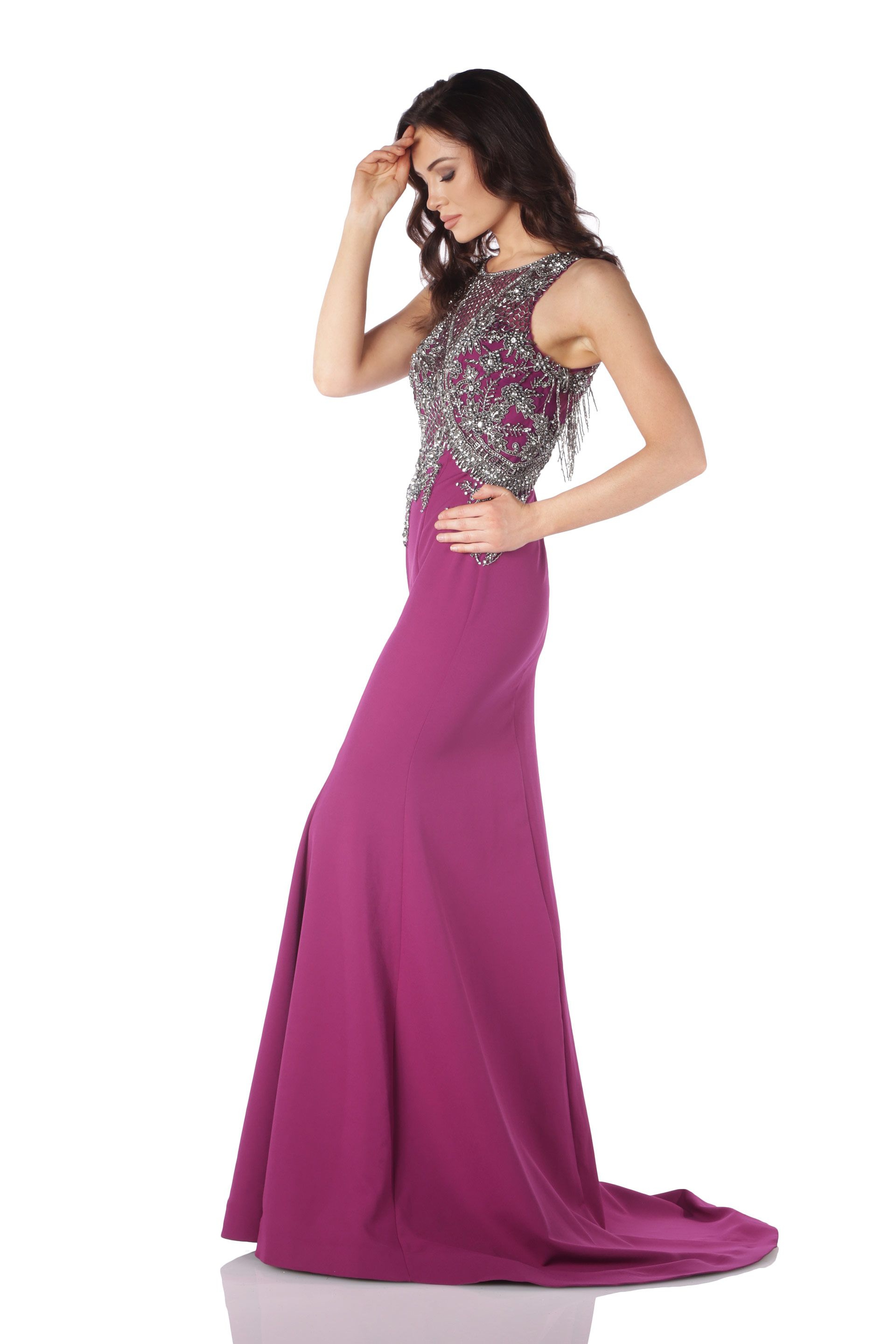 PEMBE Balık Abiye Elbise - Image 3