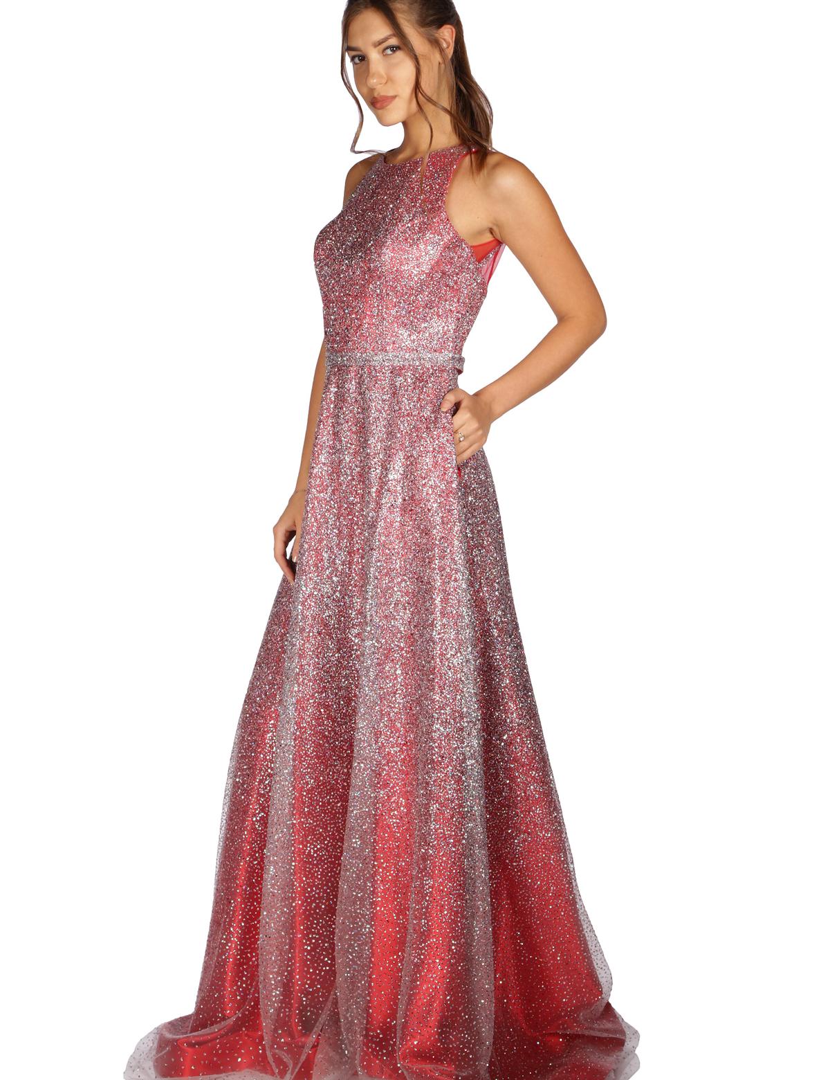 KIRMIZI Prenses Abiye Elbise - 50212903007