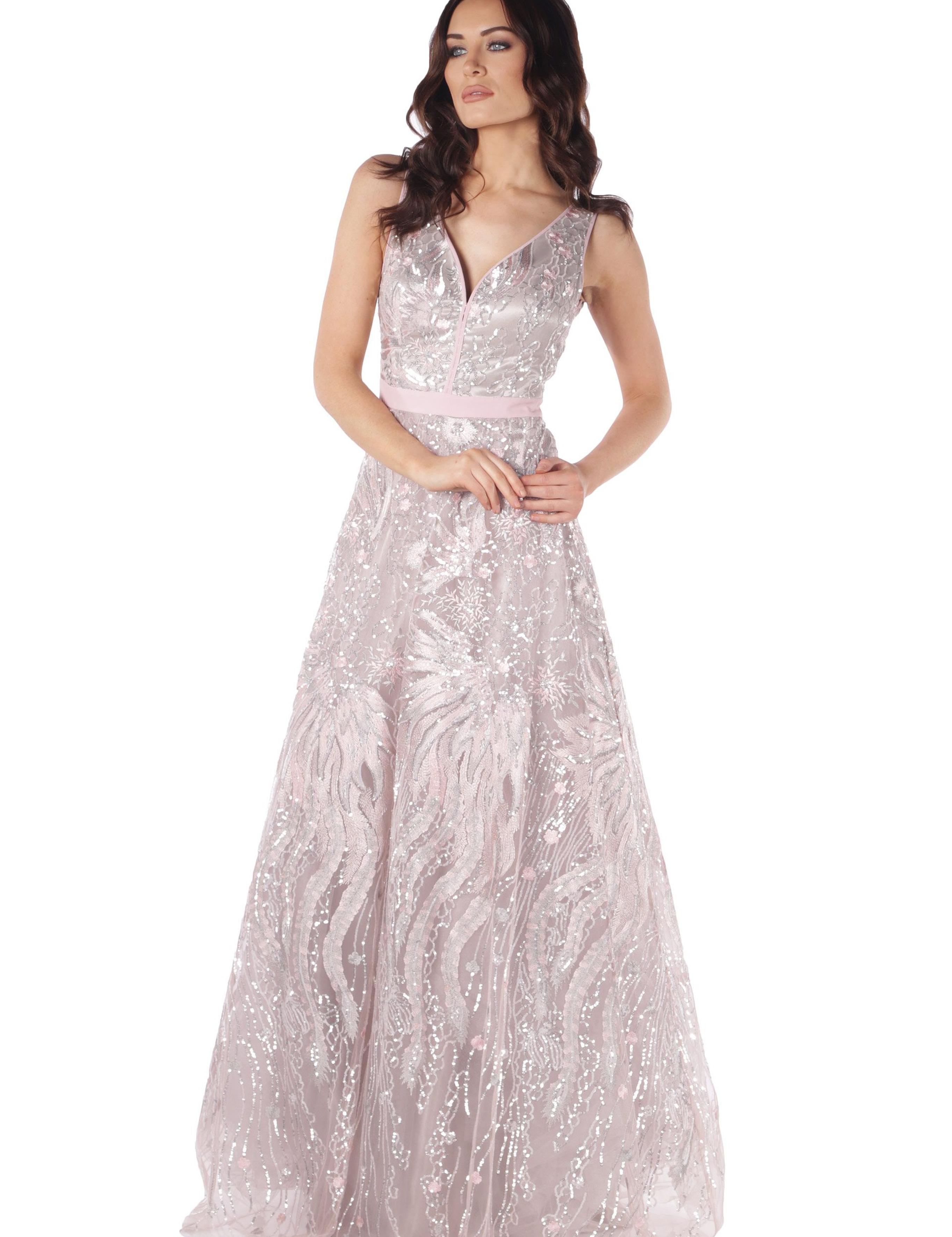 PEMBE Prenses Abiye Elbise