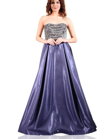 LACIVERT Prenses Abiye Elbise - 50212909001