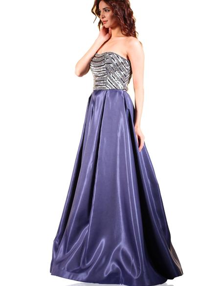 LACIVERT Prenses Abiye Elbise - 50212909001