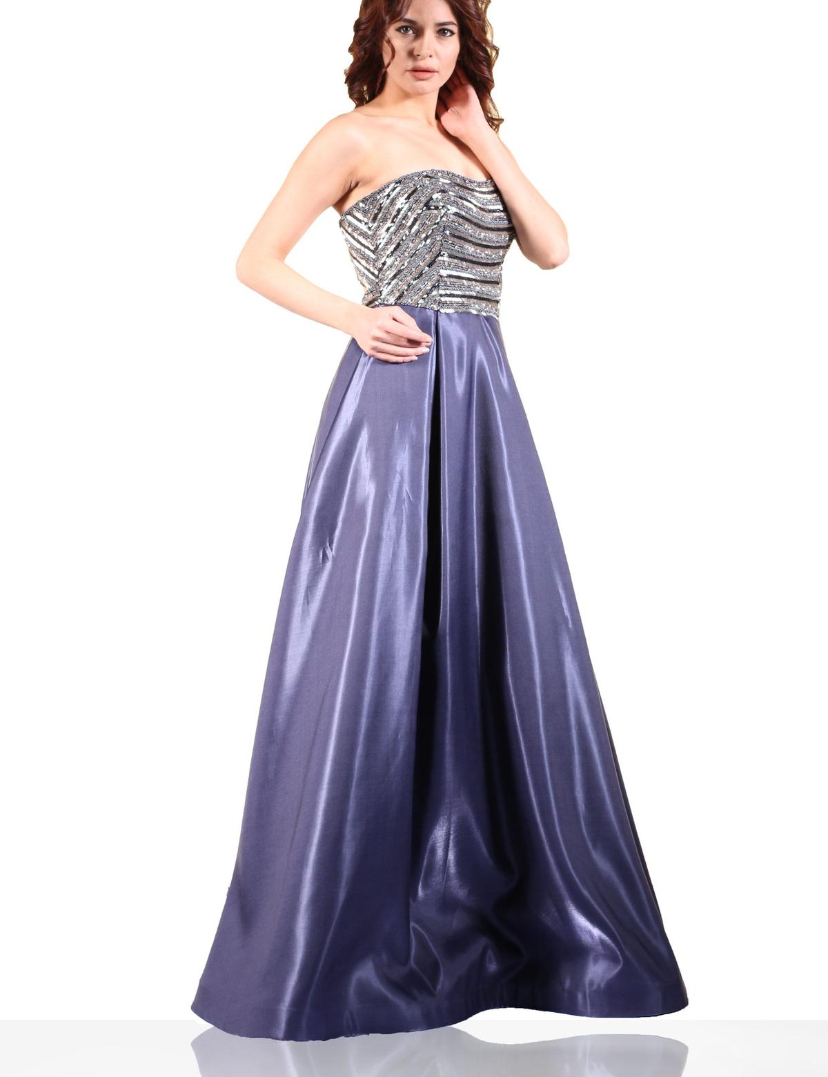 LACIVERT Prenses Abiye Elbise - 50212909001