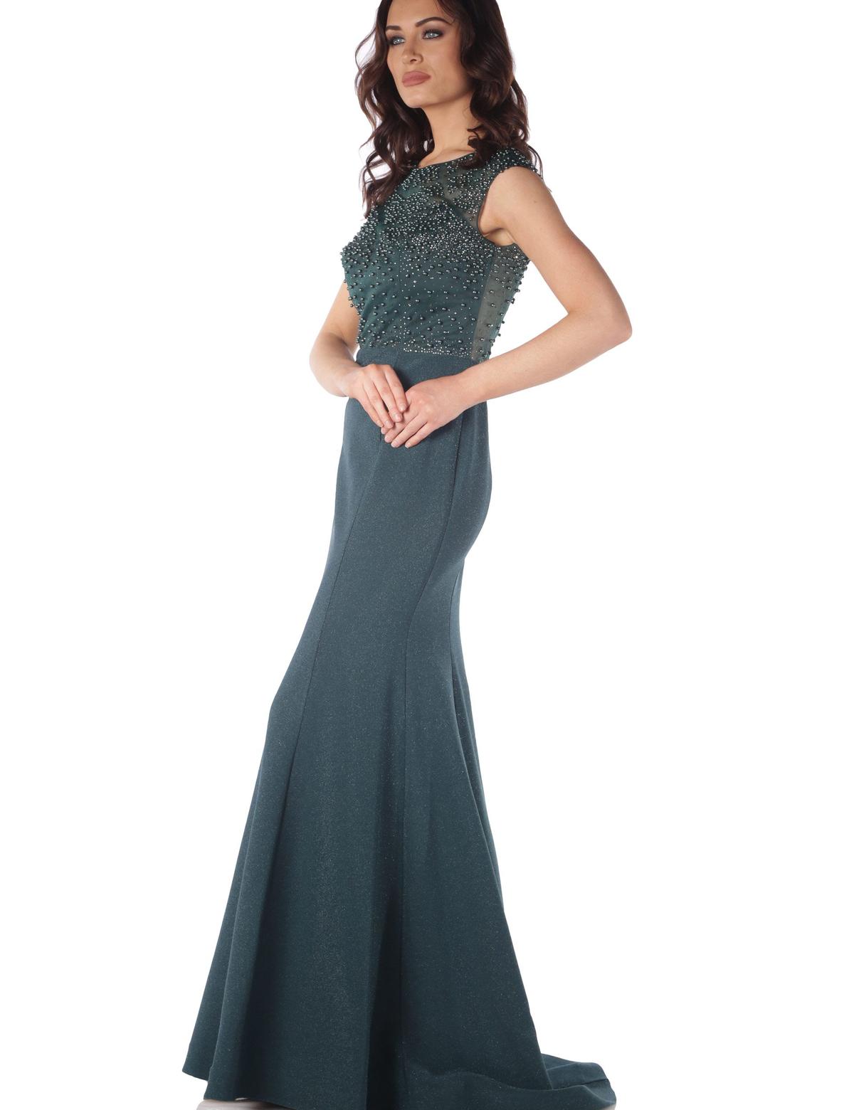 YESIL Balık Abiye Elbise - 50212913001