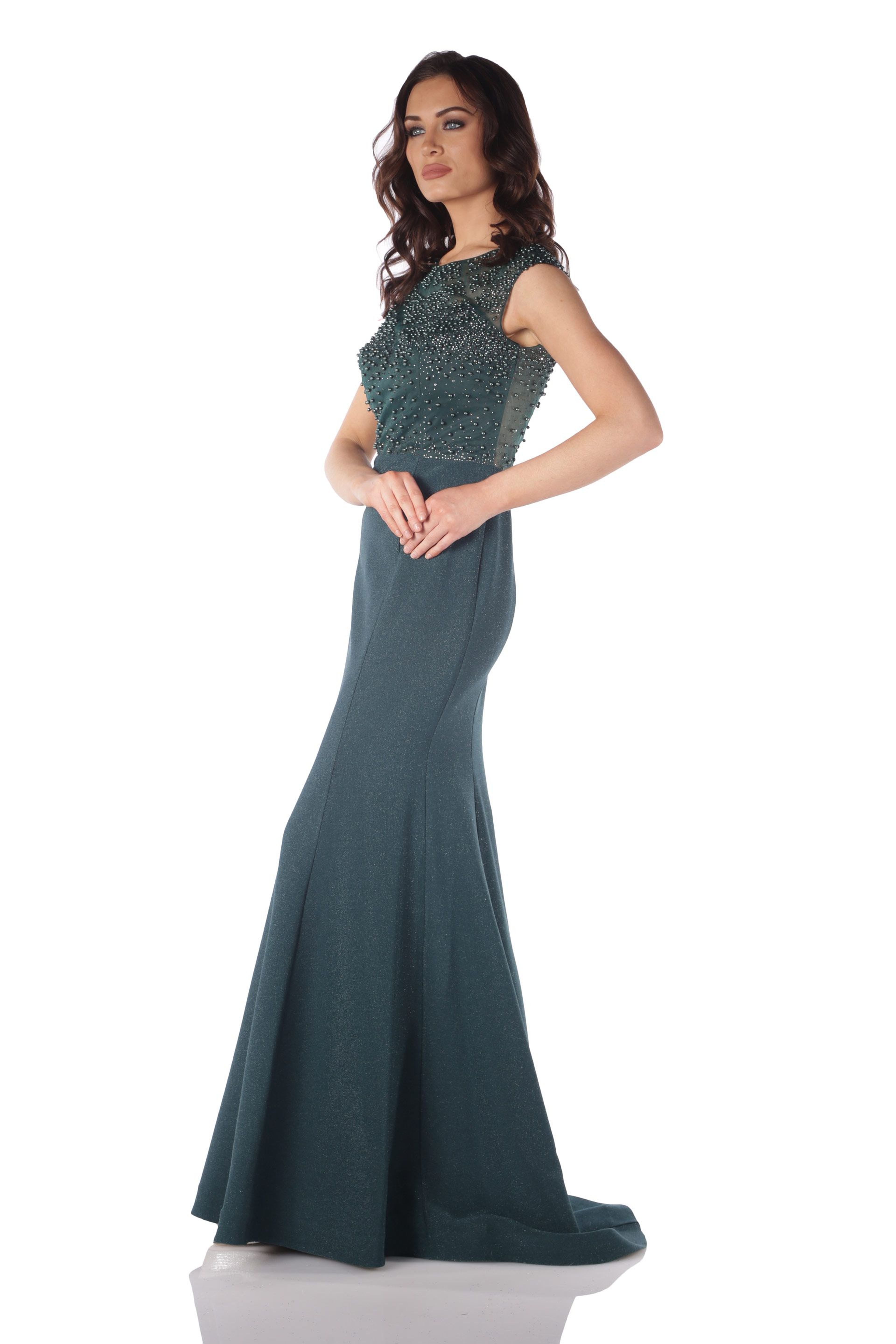 YESIL Balık Abiye Elbise - Image 3
