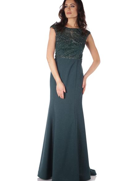 YESIL Balık Abiye Elbise - 50212913001