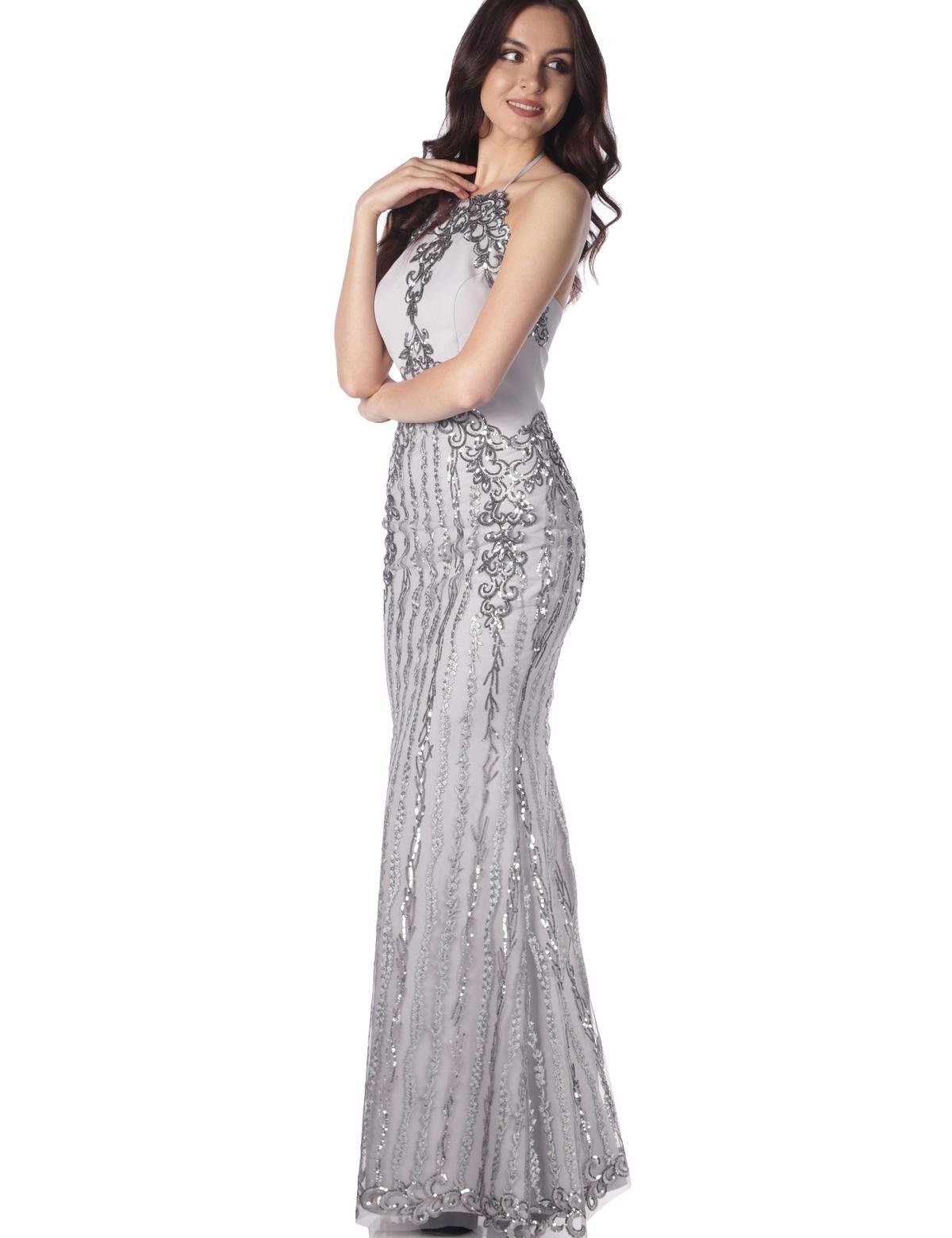 GRI Uzun Abiye Elbise