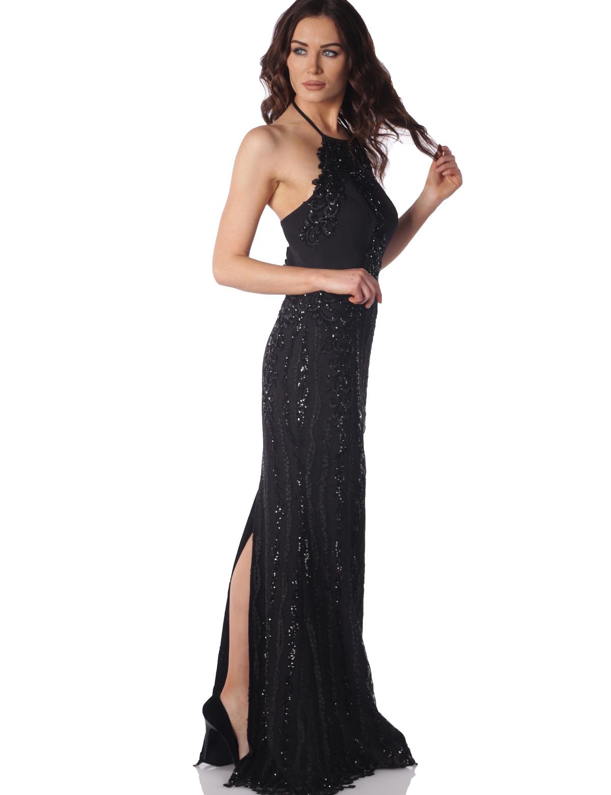 SIYAH Uzun Abiye Elbise - 50212920001