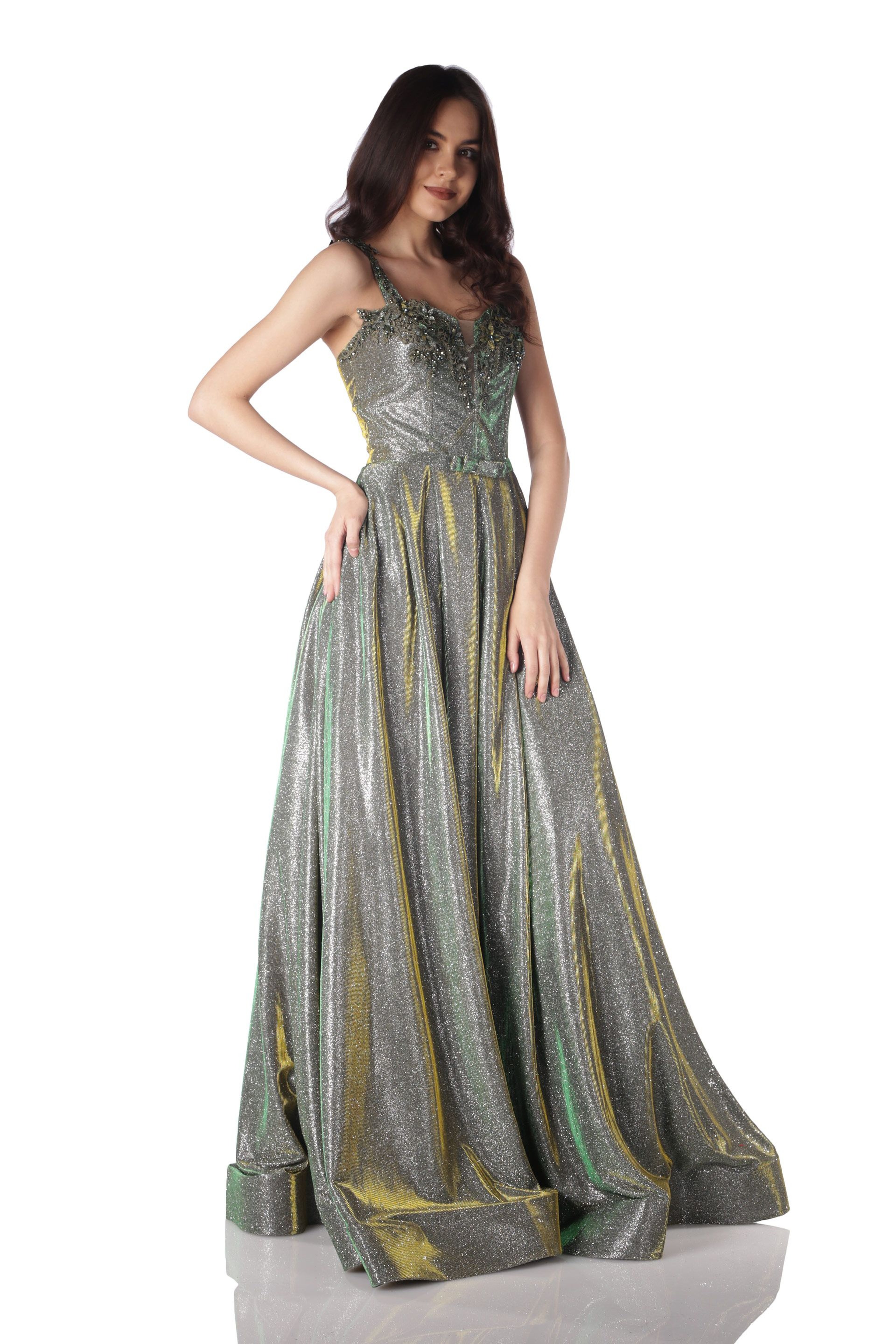 YESIL Prenses Abiye Elbise - Image 3