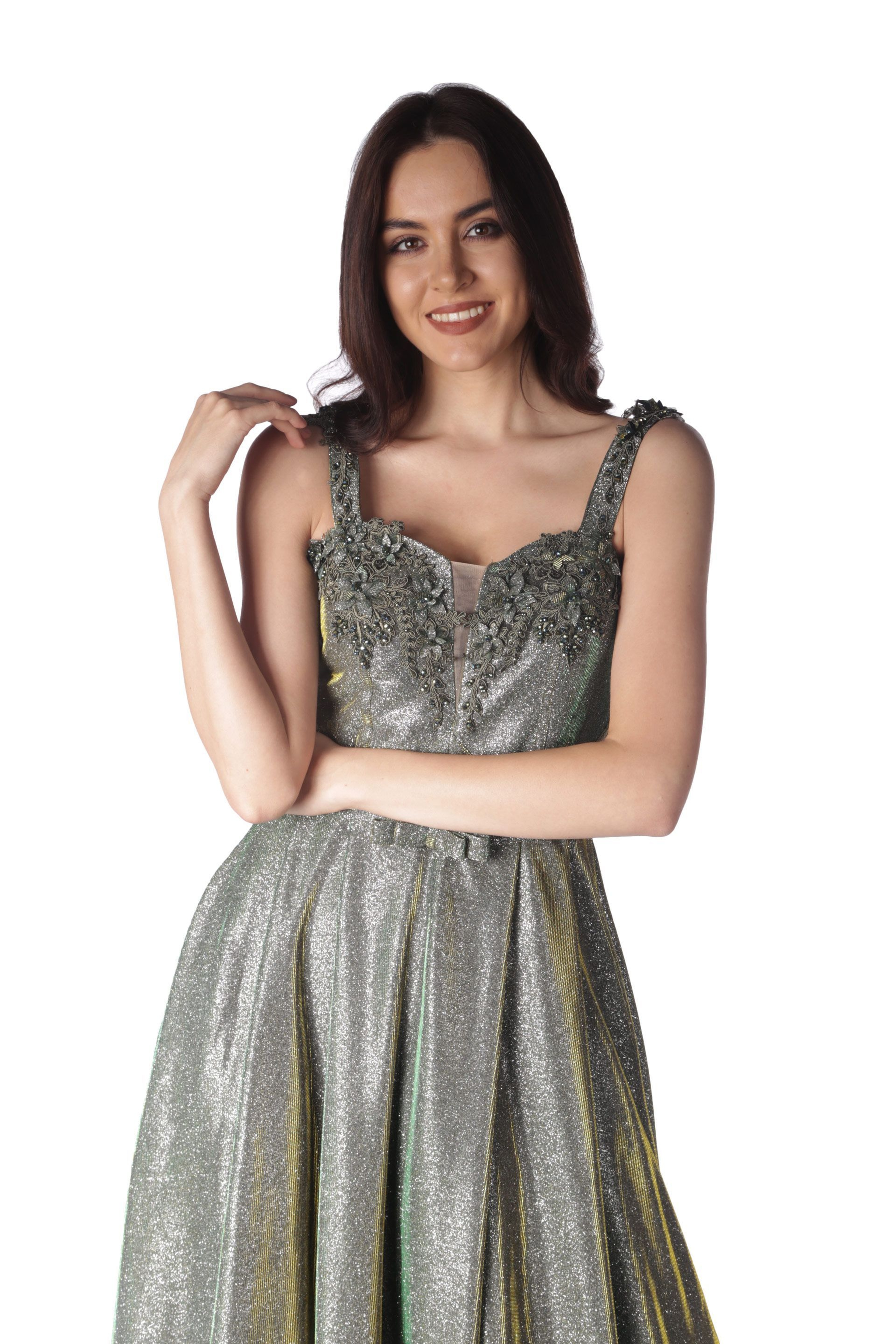 YESIL Prenses Abiye Elbise - Image 2