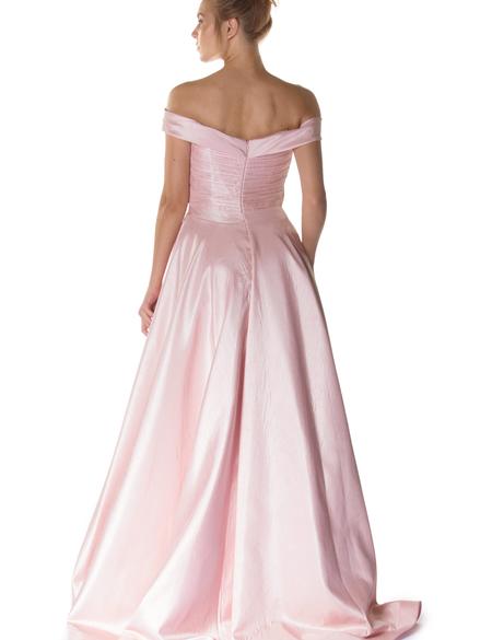 PEMBE Uzun Abiye Elbise - 50218108001