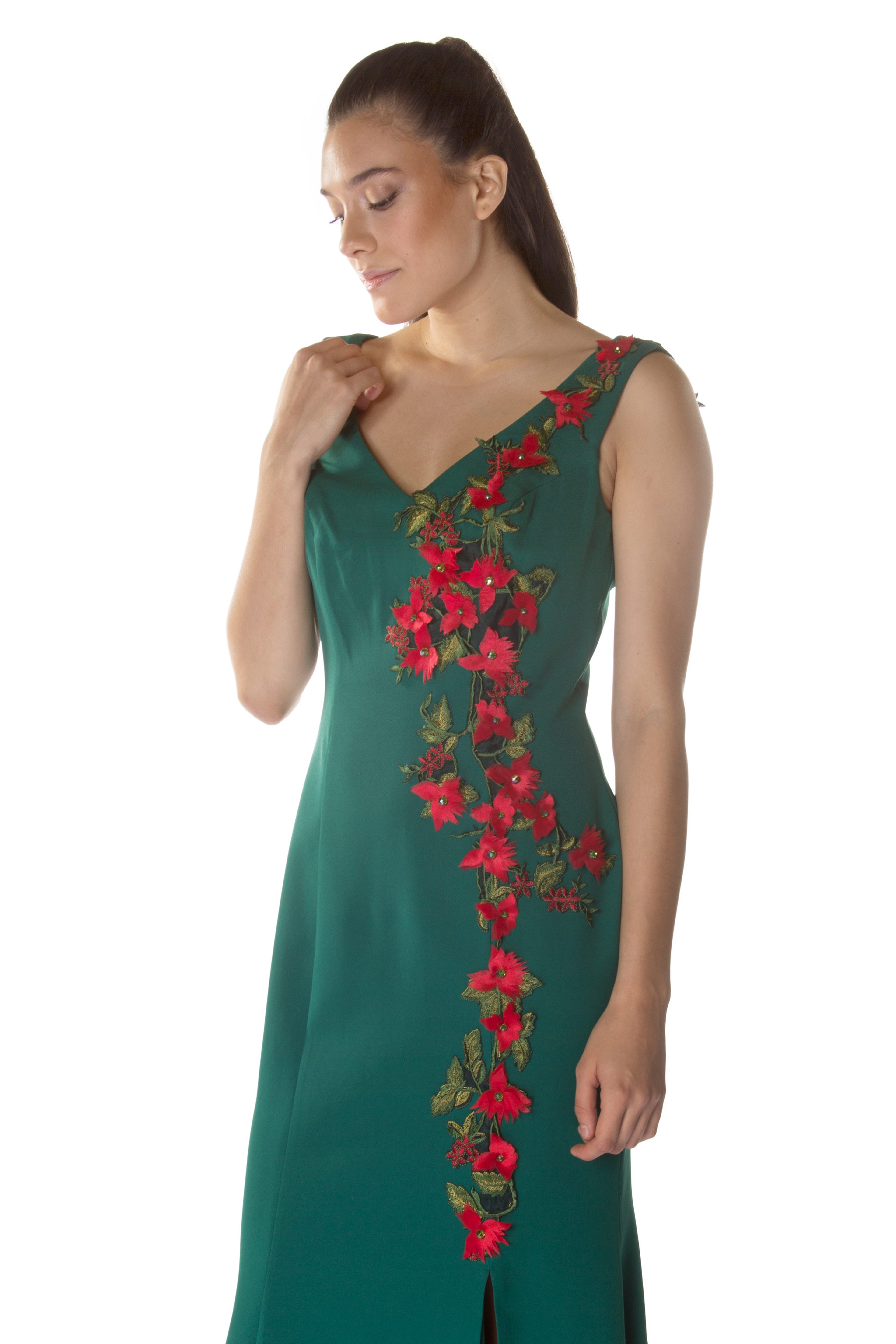 YESIL Balık Abiye Elbise - Image 2