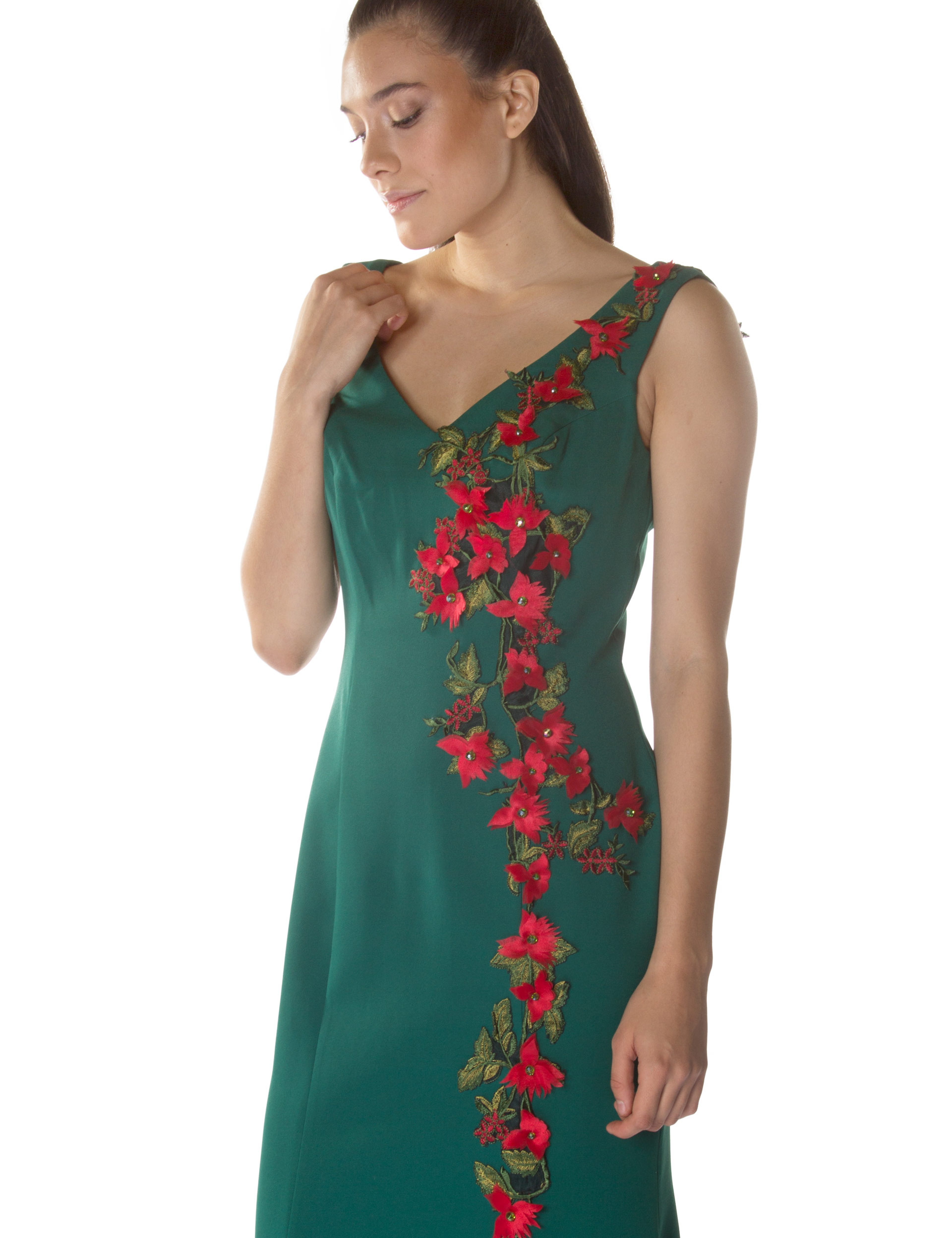 YESIL Balık Abiye Elbise