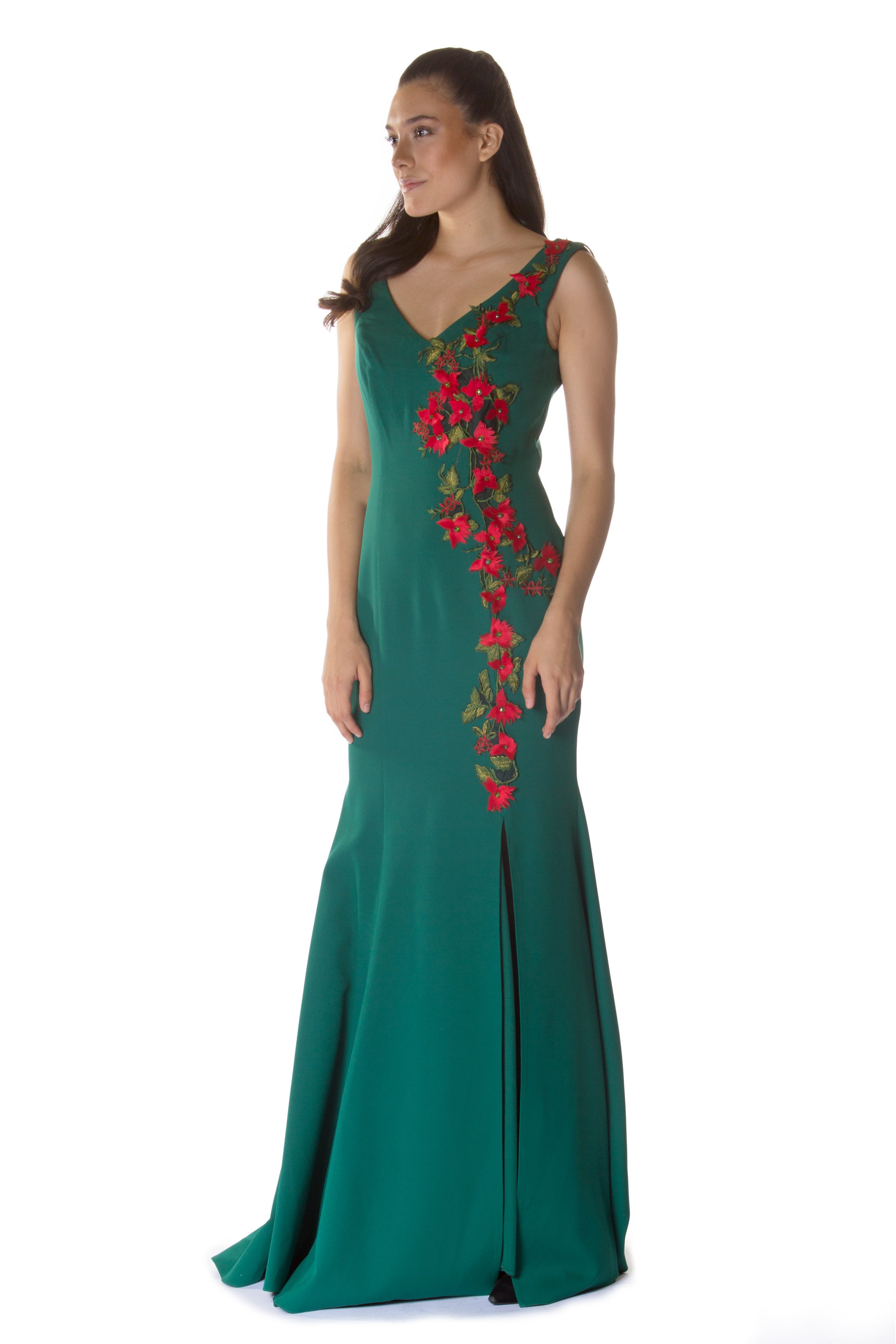 YESIL Balık Abiye Elbise - Image 1