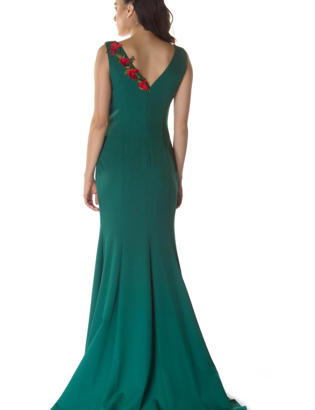 YESIL Balık Abiye Elbise - 50218156002