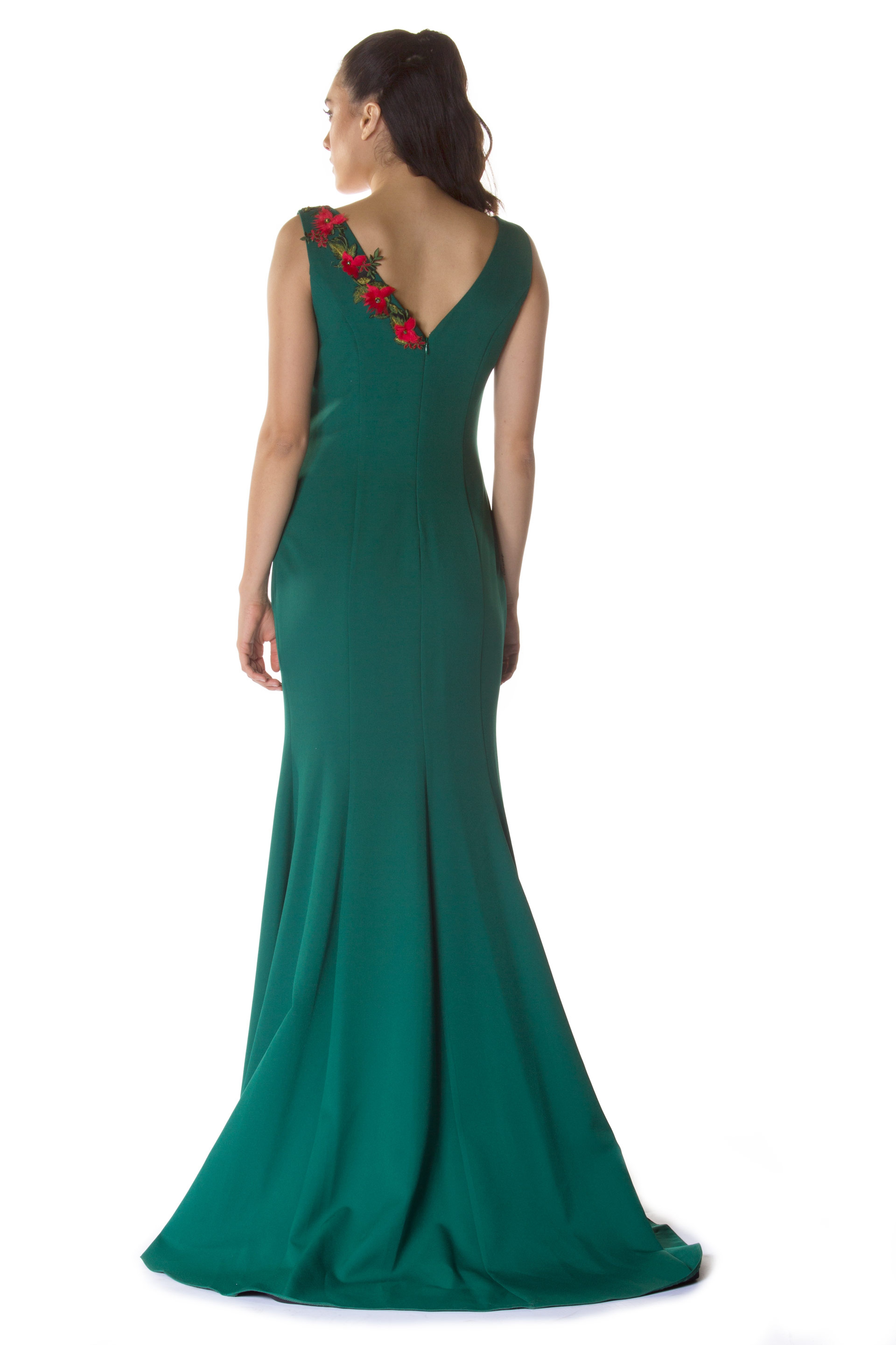 YESIL Balık Abiye Elbise - Image 3