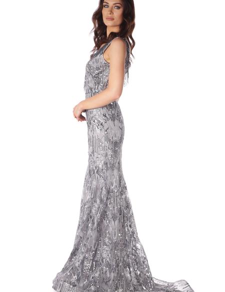 GRI Balık Abiye Elbise - 50218170001