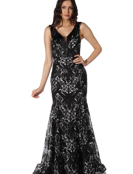 Balık Abiye Elbise - 50218172002