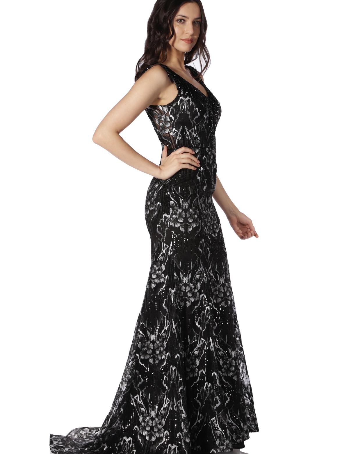 Balık Abiye Elbise - 50218172002