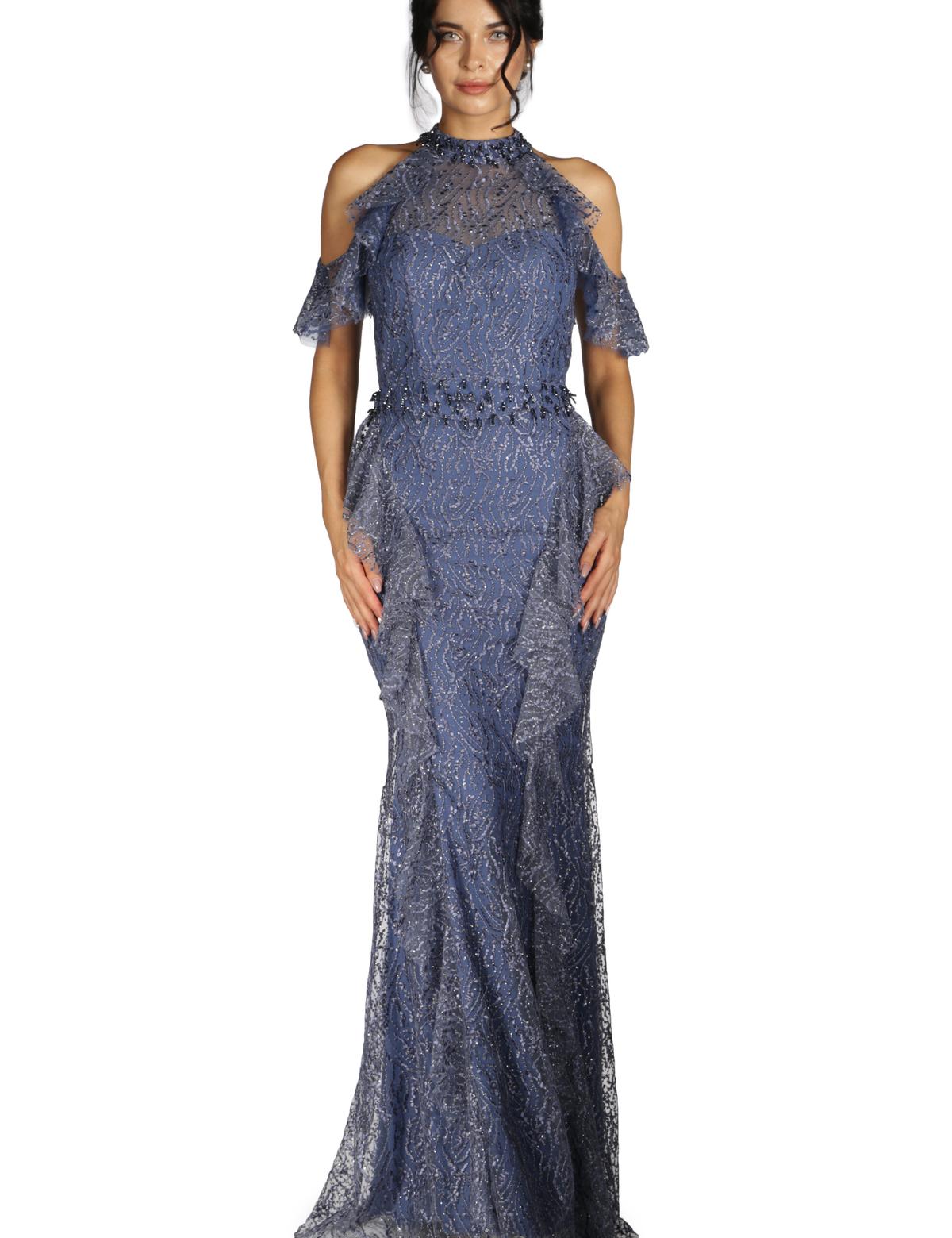 MAVI Uzun Abiye Elbise