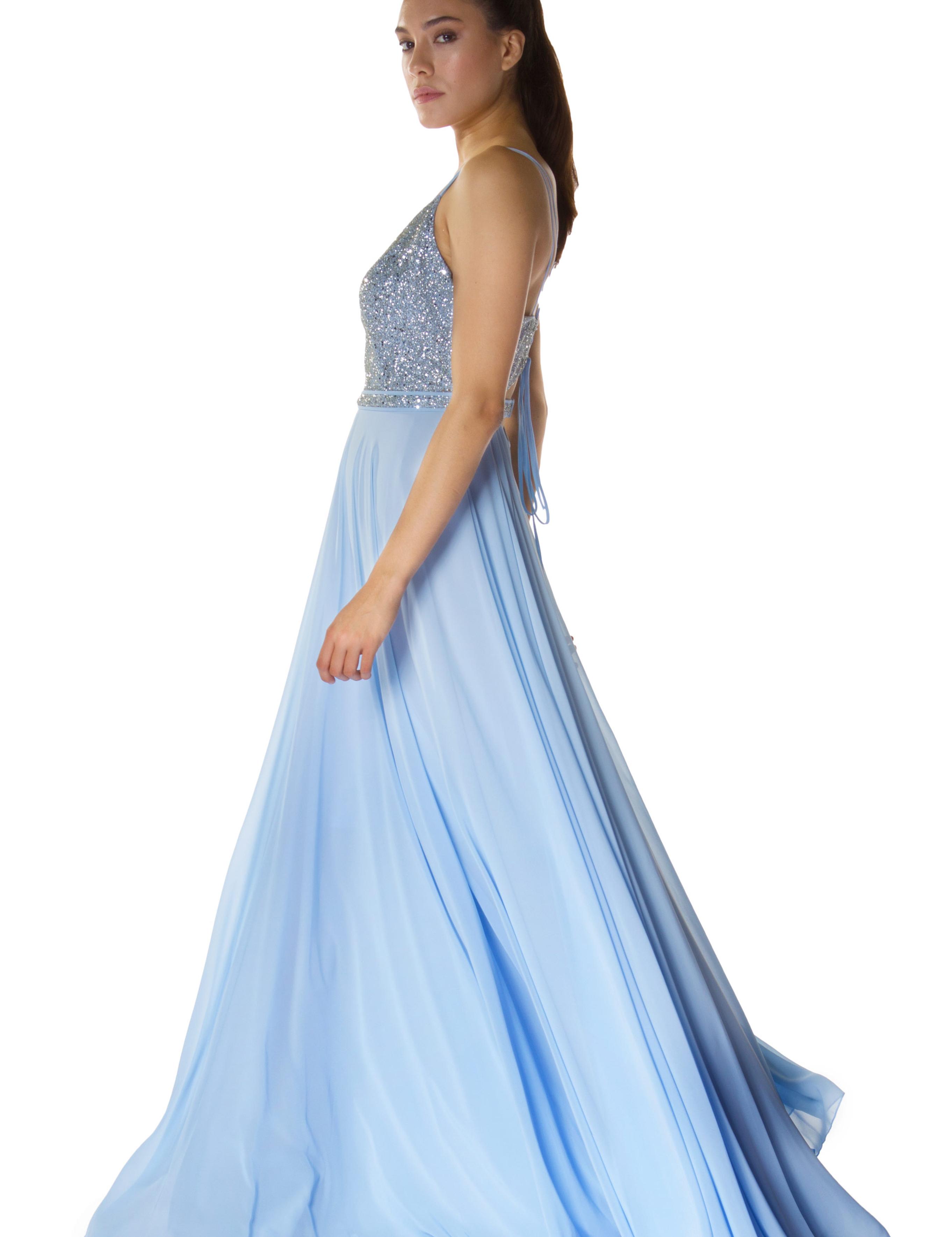 MAVI Uzun Abiye Elbise